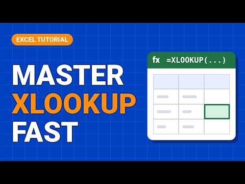 How to Use XLOOKUP in Excel: Step by Step Tutorial | Siddam Bharat