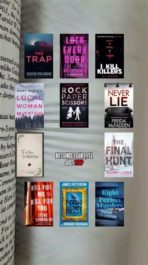 thriller book recommendations