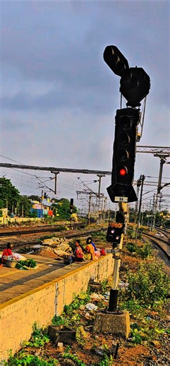 Red signal Passed at on Duty 🙄🙄 #train #railvlogger #railway #ytshorts #facts
