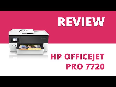 HP OfficeJet Pro 7720 A4 Colour Multifunction Inkjet Printer