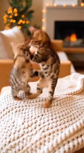 Playtime just got wild! 🐾💥 These Bengal kittens are ready to show who’s boss.🐈 Attack of the Cat facebook.com/attackofthecat #attackofthecat #cat #kittens | Attack of the Cat
