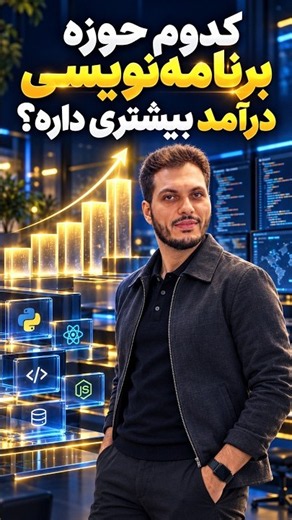 کدوم حوزه برنامه‌نویسی درآمد بیشتری داره؟