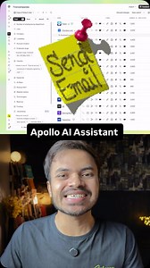 I built a full outreach campaign before my coffee got cold ☕ Most AI sales tools just draft emails. Apollo’s AI Assistant runs your entire outbound funnel. One sentence about my ICP → 28,000 qualified prospects with enriched data and a ready-to-launch sequence. Minutes instead of hours. No tool-hopping. Want early beta access? Comment “Link” and I’ll DM you all the details 👇 #ApolloAIAssisant #ApolloPartner #GTM @useapollo.io | Lead Gen Man