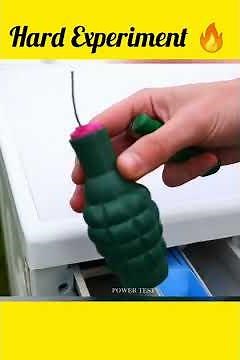 EXPERIMENT: How Strong Is The Washing Machine?