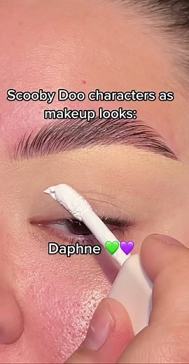 Jeepers! 💚💜 only 1 more character left 🥲 look ib: @raincornelius #fyp #makeup #makeuptutorial