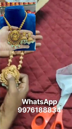 jewellery collection set order in Whatsapp 9976188834