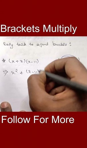 Easy Trick To Multiply Two Brackets || Math Easy || MathsBoosterTejas