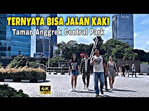 JALAN SANTAI DARI MALL TAMAN ANGGREK KE CENTRAL PARK MALL | JAKARTA WALKING TOUR