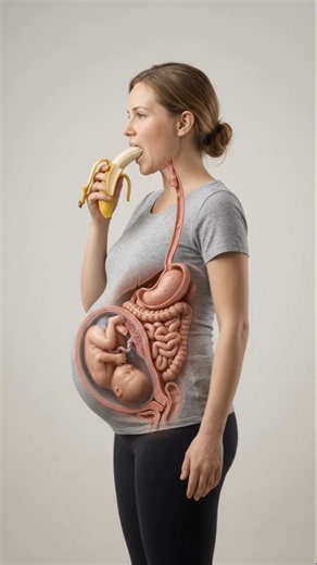 How Does Vitamin B6 from a Banana Reach the Baby During Pregnancy? 🍌🤰👶