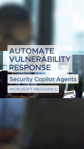 Microsoft Mechanics on Instagram: "Identify at-risk devices and deploy patches before exploits spread. See how the Vulnerability Remediation Agent helps protect devices across your organization. https://youtu.be/al9OSFGqd8I Take control of security operations and act fast on high priority threats with Microsoft Security Copilot agents. Automate phishing triage, prioritize alerts, streamline access reviews, and close policy gaps while keeping full control through natural language feedback and rec