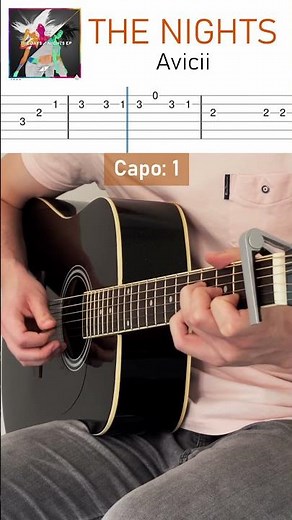 Avicii - The Nights | Easy Guitar Tab