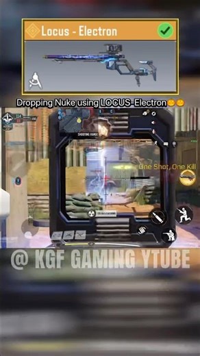 Dropping Nuke using LOCUS-Electron🎃🎃 #shorts #codm #locuselectron #nuke #nukegameplay #viralreels