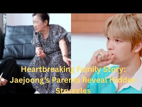 Jaejoong Cries Hearing How His Mother Raised 9 Kids Alone 😢