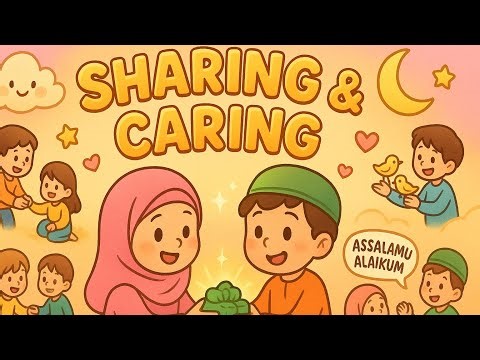 “Sharing & Caring | Beautiful Islamic Poem for Kids”
