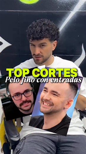 JOSE | Barbero & Asesor de imagen | CORTES PARA PELO FINO CON ENTRADAS En este video te enseño que cortes tienes que evitar y cual elegir para que no se te vea un pelo débil... | Instagram