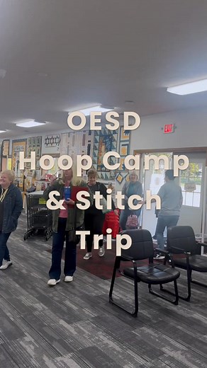 What an amazing event of pure embroidery fun! ✨🪡 We had the absolute best time with Corey from OESD during Hoop Camp & Stitch Trip! From the informative lecture/demo kicking things off 🎓 to two full days of hands-on stitching 🌟 (with five incredible projects!), the creativity and energy were through the roof! 🙌 A huge thank you to OESD, our amazing staff 💕, and all of YOU who joined in and made this such a memorable event! We're already looking forward to having OESD back in our shop 💫 #oe