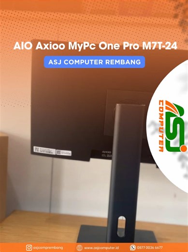 Kedatangan lagi ni AIO Axioo My Pc One Pro M7T-24 ASJ Computer Spesialis Service Laptop & Komputer – Cepat, Rapi, Bergaransi Melayani: * Service Laptop & PC * Upgrade RAM / SSD * Install Ulang & Cleaning * Penjualan Aksesoris & Komponen IT Semua layanan & produk bergaransi resmi Kami utamakan kualitas, kejujuran, dan hasil yang rapi. 📍 Jalan Raya Pantura Rembang–Lasem, Tireman, Kab. Rembang 📞 0877 0036 6677 (Admin Rembang) 📲 Chat kami via WhatsApp kapan pun! #ASJComputer #jateng #rembang #xyb
