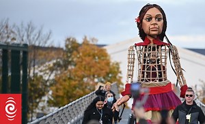Little Amal: the giant puppet that walked from Syria to COP26