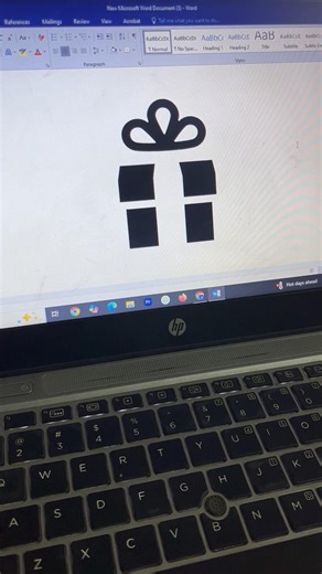 Gift Emoji in MS Word INSTANTLY | Alt+X Trick #msword #shortcutkeys