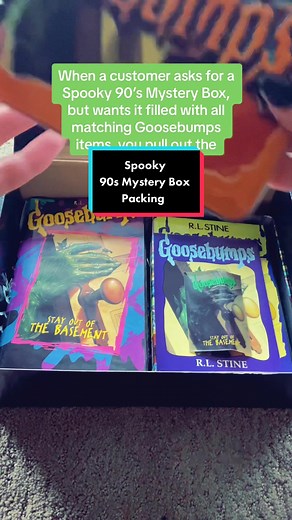 Stay Out of the Basement Goosebumps Mystery Boxes