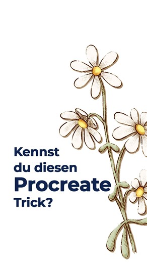 Procreate Trick: so färbst du schnell große Flächen ein #procreate #procreatefüranfänger