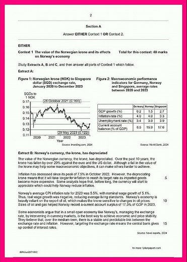 a level aqa 2025 economics paper 2 video