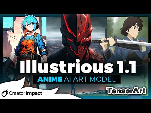 Tensor Art's ANIME AI Art Model Illustrious XL 1.1: How good is it?