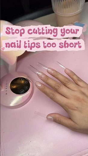 How To Cut Nail Tips Short | Beginner Friendly 💅🏽