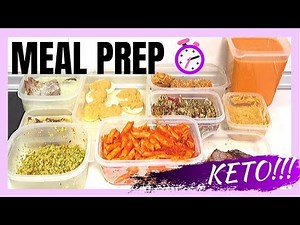 🥩 Batch Cooking KETO 🍱 cocina UN DIA para TODA la SEMANA 🥑 MEAL PREP keto | recetas con mambo