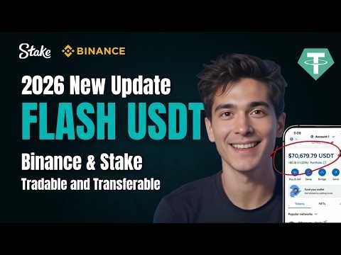 Flash USDT for Binance and Stake in 2026 (Real Example)