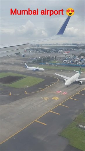 Landing at Mumbai Airport (CSMIA) - Beautiful Window View ✈️Beautiful View of Mumbai City from