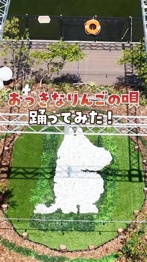 【ぬいぐるみダンス】ムーミンが“おっきいりんごの唄”で踊ってみた🍎✨