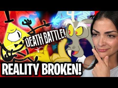 THIS Fight Broke Reality… | Bill Cipher vs Discord Death Battle Reaction