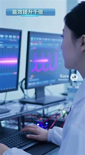 【中国黑科技-088 光子芯片】无锡TFLN光子芯片是全球领先的黑科技**。它突破薄膜铌酸锂量产，实现了能效的千倍提升。**#科技 #黑科技 #光子芯片