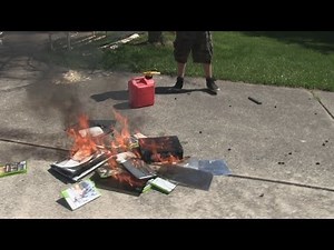 Psycho Dad Melts Gaming Setup