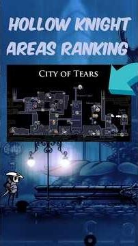 Hollow Knight Areas Ranking: City of Tears. #shorts