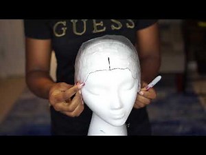 How to transfer your hairline to a Styrofoam wig head