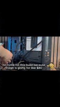 How I built a $371 PC in this poop economy #pc #nvidia #computers #gamingpc #intel