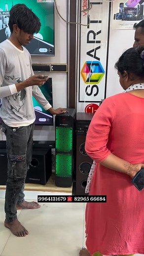 Yes channel Kannada on Instagram: "Customer Feedback | Buy Led Tv 📺 Free Home Theatre | Yes Electronics chamrajpet Bangalore | VideoMax Led TV 📺 Dhamaka offers 😊☎️ 9964131679. 9972280404 #ledtv #dj #soundbar #speakers #tv #4ktv #4k #hometheater #music #speakersystem"