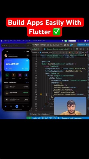 Build Apps Easily And With Flutter 💪
