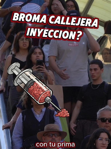 Broma Callejera Escalera Mecánica Divertida