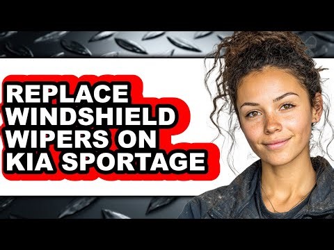 How to Replace Windshield Wipers on Kia Sportage (Only Way)
