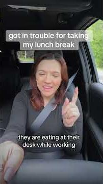 Got in trouble at work for taking lunch whhat #corporatelife #usetldv #workdrama #meetings