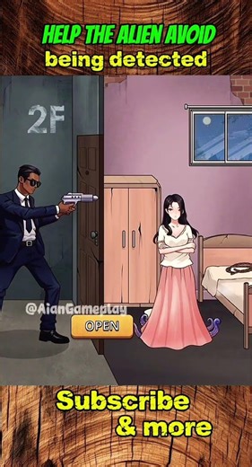 Help the alien avoid being detected #games #gameplay #game #youtubeshorts