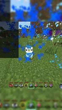 Cách Tiến Hóa Pokemon Trong Addon Cobblemon #minecraft #shorts