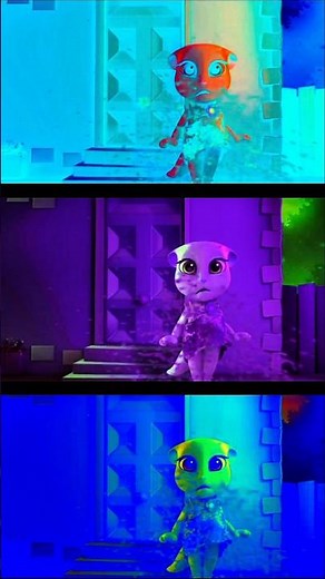 Angela Got Splashed! Hank Shows Up to Meet Tom | Sparta Remix Edit in Color Inversion Mode