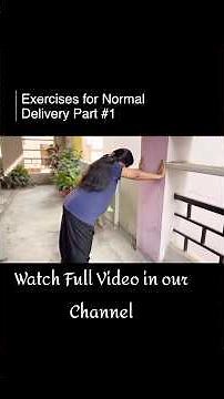 Natural Birth Exercises Part #1: Preparing for the Big Day 🤰| The Shanmukhs Fam #pregnancy