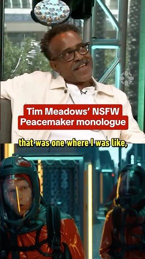 Tim Meadows laughed a lot during his Peacemaker finale monologue! #peacemaker #timmeadows #dc #ign