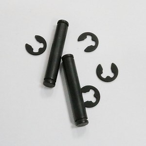 [Hot Item] Custom CNC Turning Micro Shaft Cylindrical Dowel Pin with Retaining E-Clip Ring