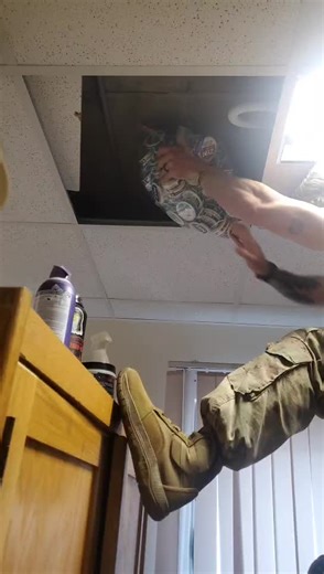 some old #deployment fun #hideandseek #army #miltok #military | deployment